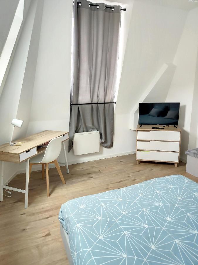 Grand Appart Duplex 6 Pers Gare Wifi Apartment Saint-Quentin  Exterior foto